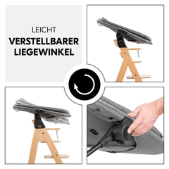 Vom Sitzen zum Liegen und wieder zurück