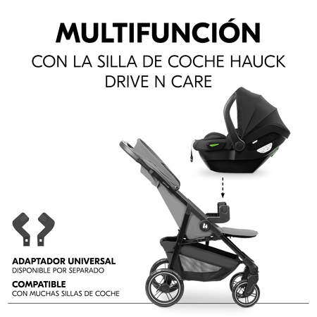 Compatible con muchas sillas de coche para bebés