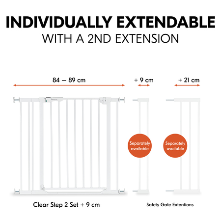 Expandable with separate extensions