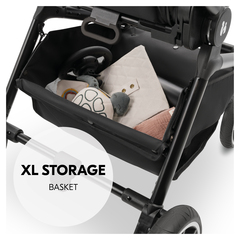 Ample storage space in the XL basket