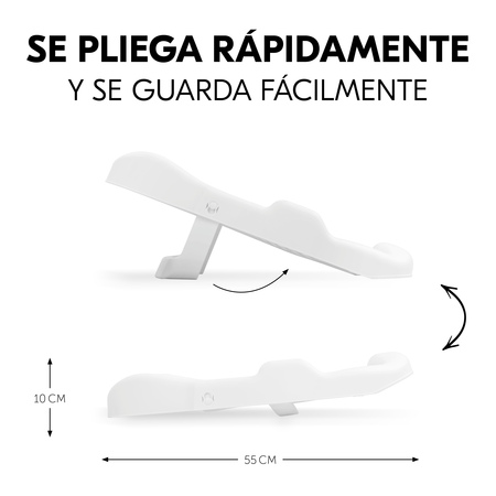 Se pliega rápidamente y se guarda fácilmente