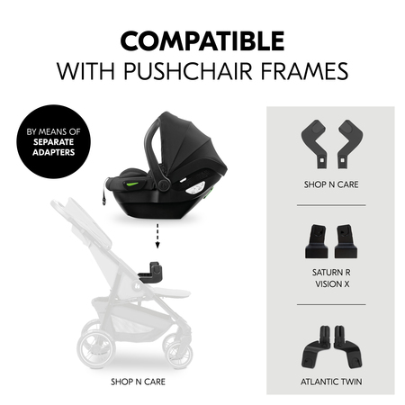 Easy to use with hauck pushchairs