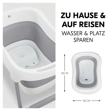 Baby Badewanne mit Sitzhocker für in- und outdoor