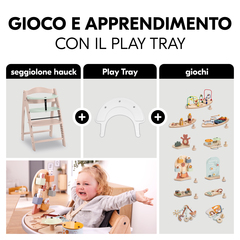 Divertimento e apprendimento con il vassoio gioco