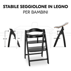 Seggiolone stabile per bambini