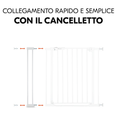 Supporti Y separati per scale con profili rotondi