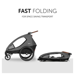 One-handed folding for easy storage