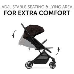 Adjustable seating and lying area for extra comfort