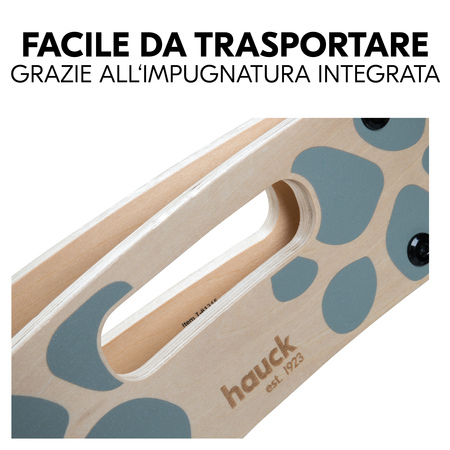 Facile da trasportare grazie all’impugnatura