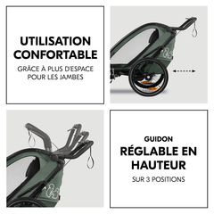 Très confortable à pousser