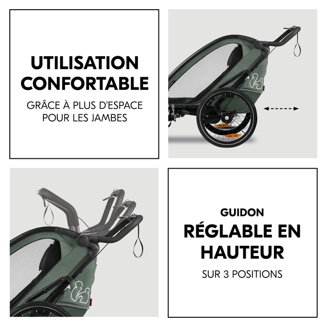 Bike N Walk Duo Dark Green