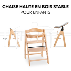 Chaise haute robuste pour enfants