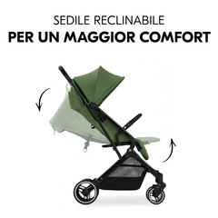 Extra comfort con posizione seduta e nanna