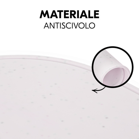 Buona aderenza grazie al materiale antiscivolo