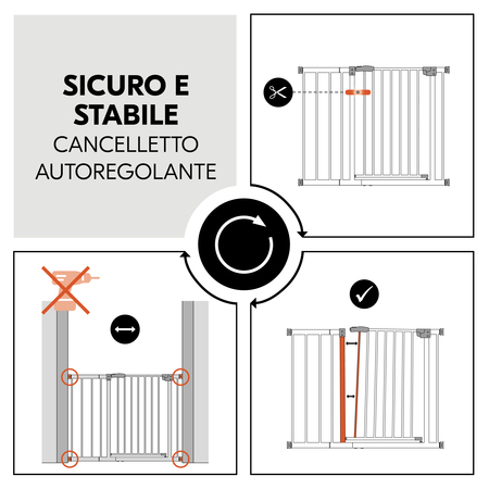 Cancelletto autoregolante