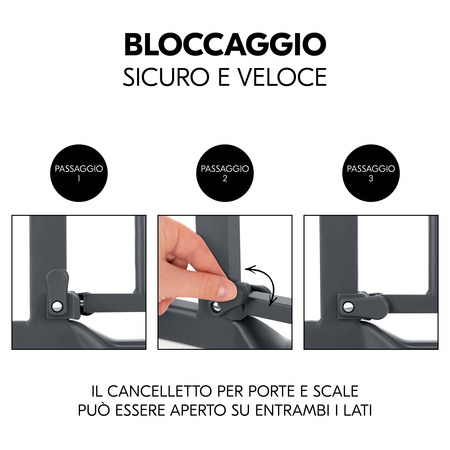 Può essere bloccato in modo rapido e sicuro