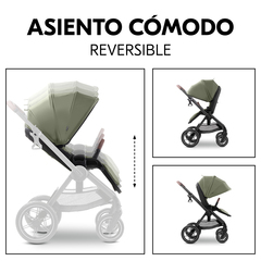 Asiento cómodo reversible