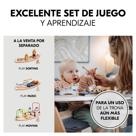 Bandeja de juego y aprendizaje para tu trona