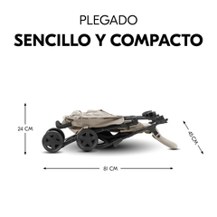 Fácil y rápida de plegar