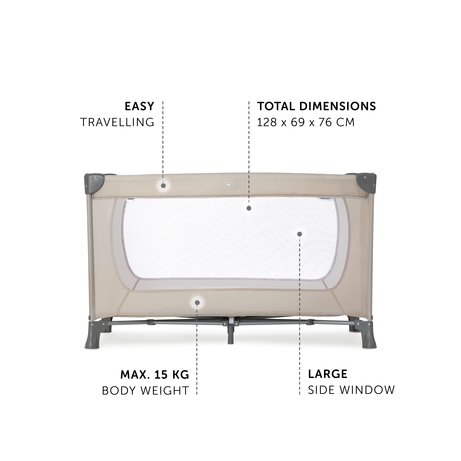 Hauck dream n play travel cot mattress deals