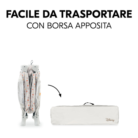 Facile da trasportare con la borsa apposita