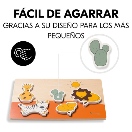 Diseño fácil de agarrar y apto para niños