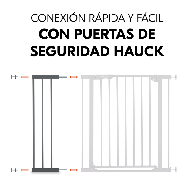 Safety Gate Extension 21 cm Dark Grey