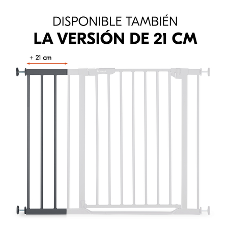 Extensión de 21 cm también disponible