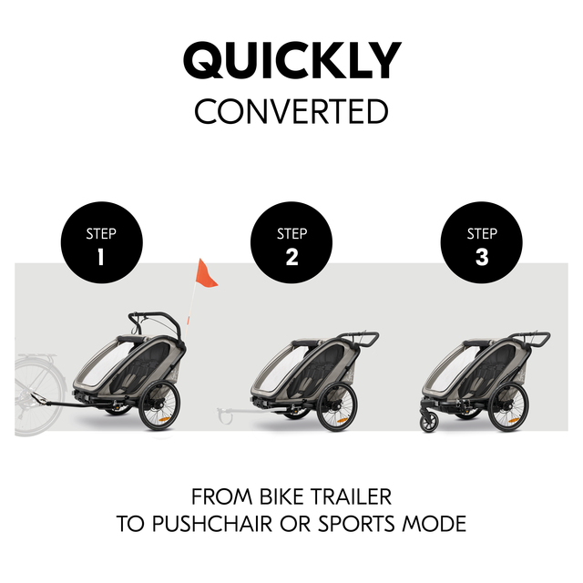 Bike N Walk Duo Light Grey