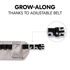 Adjustable belt grows along with your child