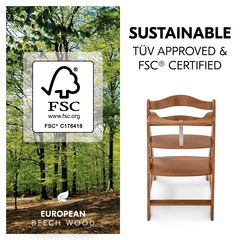 Sustainable and FSC® certified beech wood