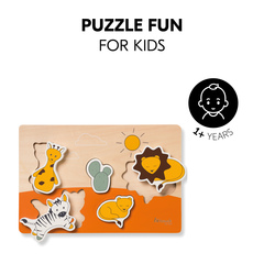Puzzle fun for 1 year olds