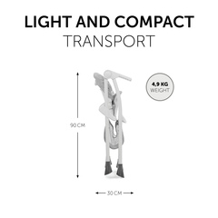 Light and compact transport