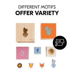 Different motifs offer variety