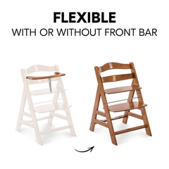 Flexible use with or without front bar