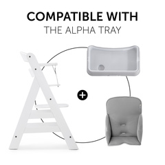 Compatible with the Alpha tray table