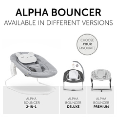 Different Alpha Bouncers available