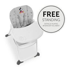 Free-standing highchair with table