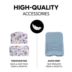 Soft seat cushions separately available
