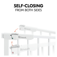 Self-closing from both sides